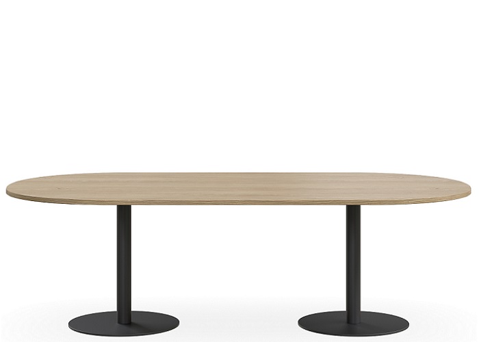 Duo Verse Boardroom Table – Black
