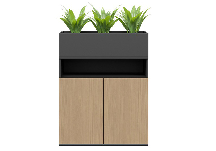 Planter Box Cupboard Open Storage