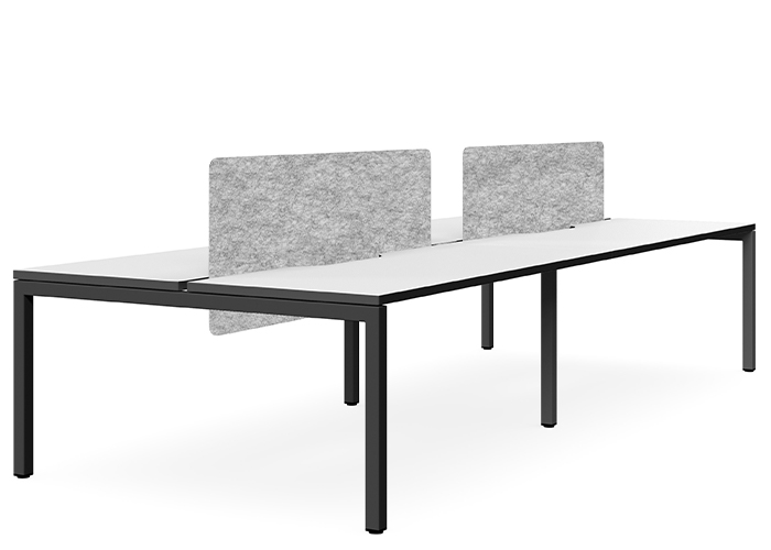 Plaza Bench Double Sided x 4 Pod