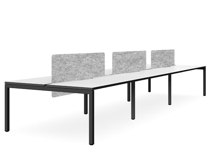 Plaza Bench Double Sided x 6 Pod