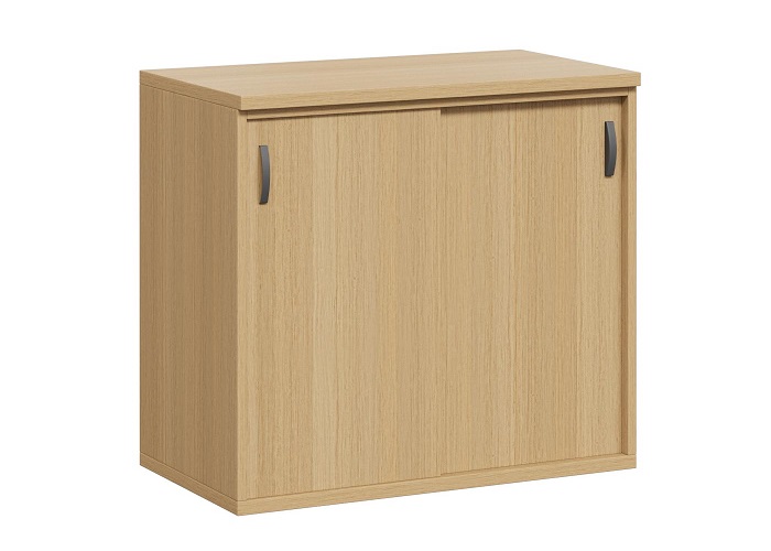 Sliding Door Desk Height Cupboard