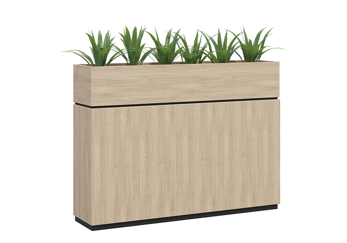 Willow Planter With Storage