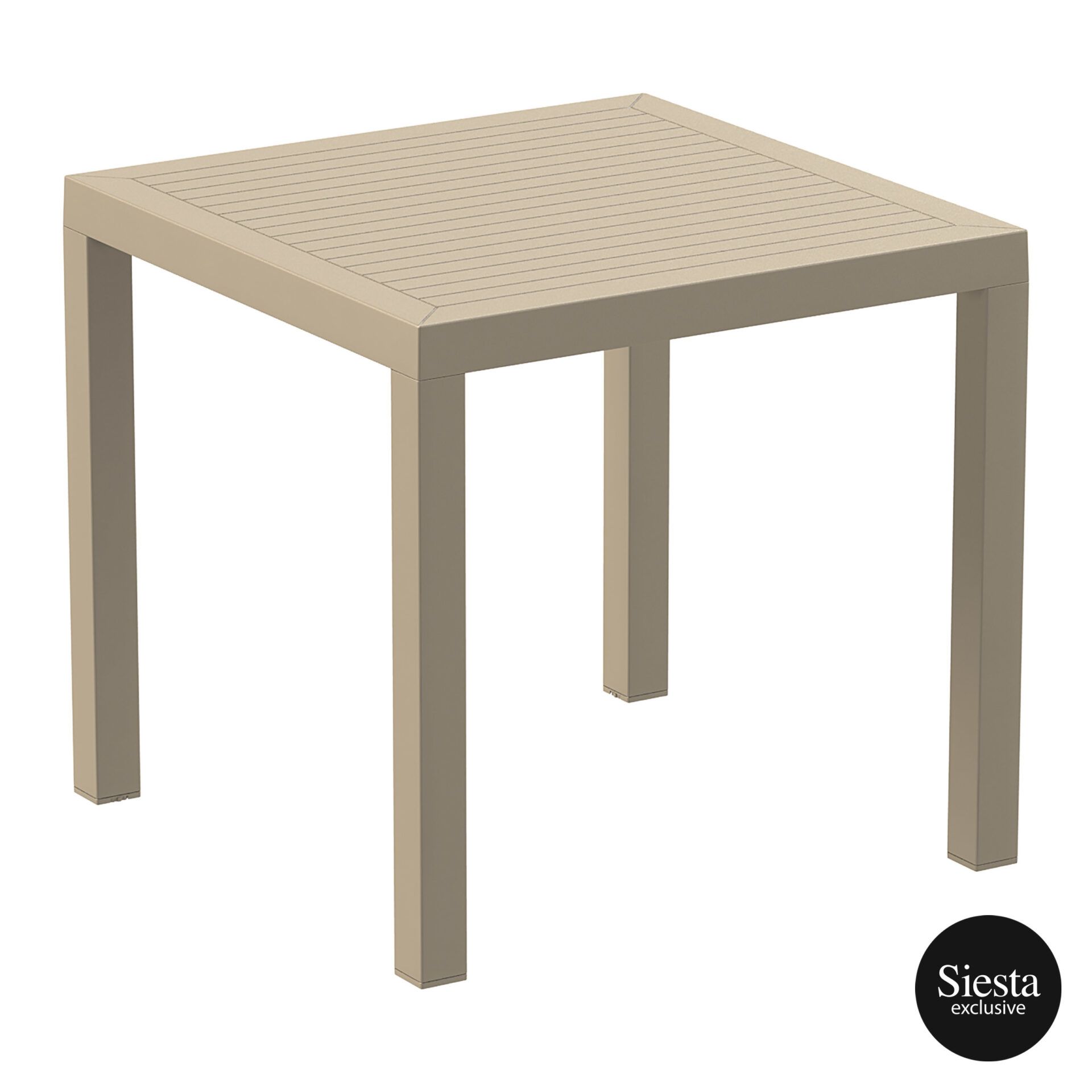 Ares 80 Table - Taupe