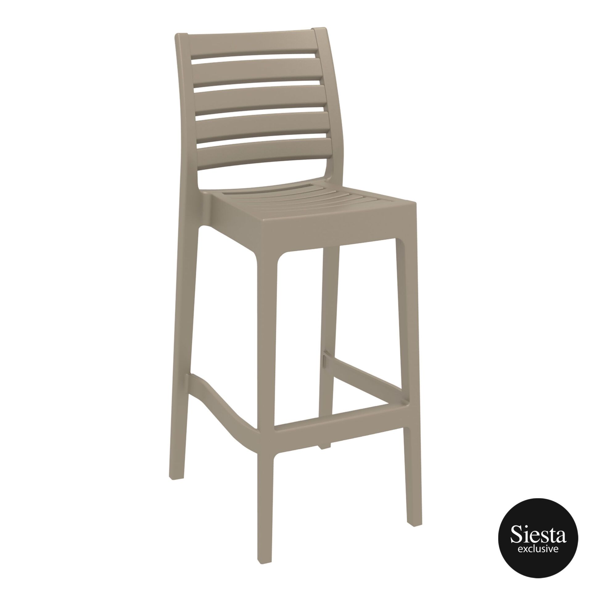 Ares Barstool 75 - Taupe