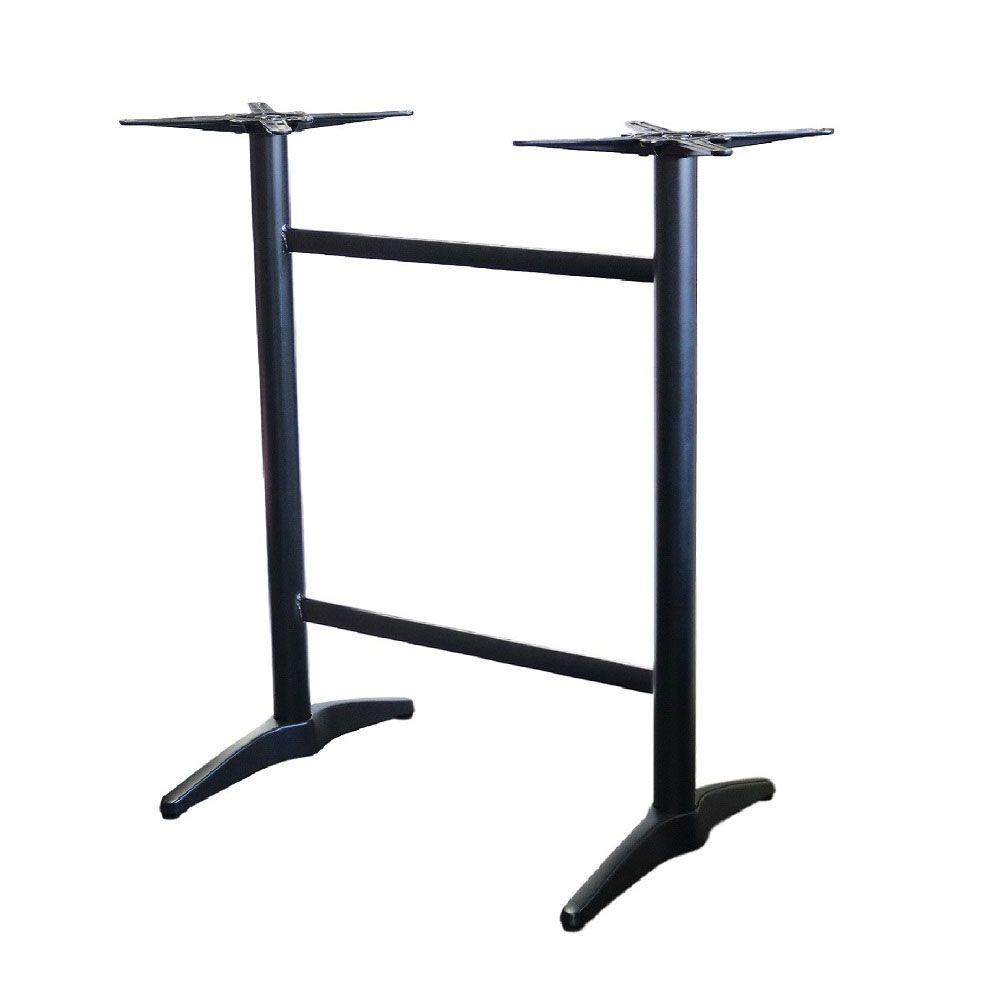 Astoria Black BAR Twin Table Base - For 1200x800 tops