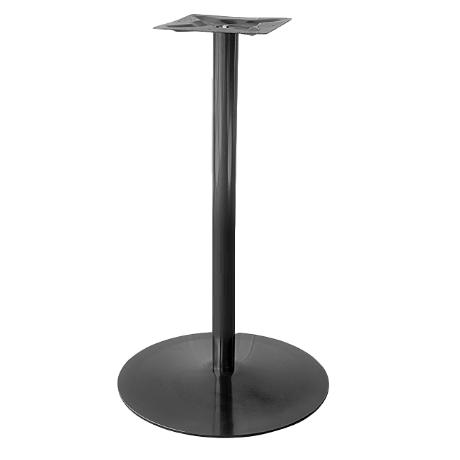 Coral Round BAR Table Base - Black