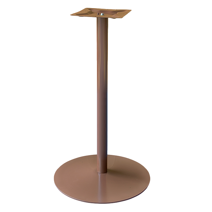 Coral Round BAR Table Base - Chocolate
