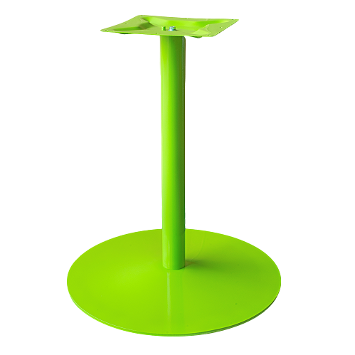 Coral Round Table Base - Green