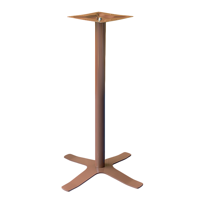 Coral Star BAR Table Base - Chocolate