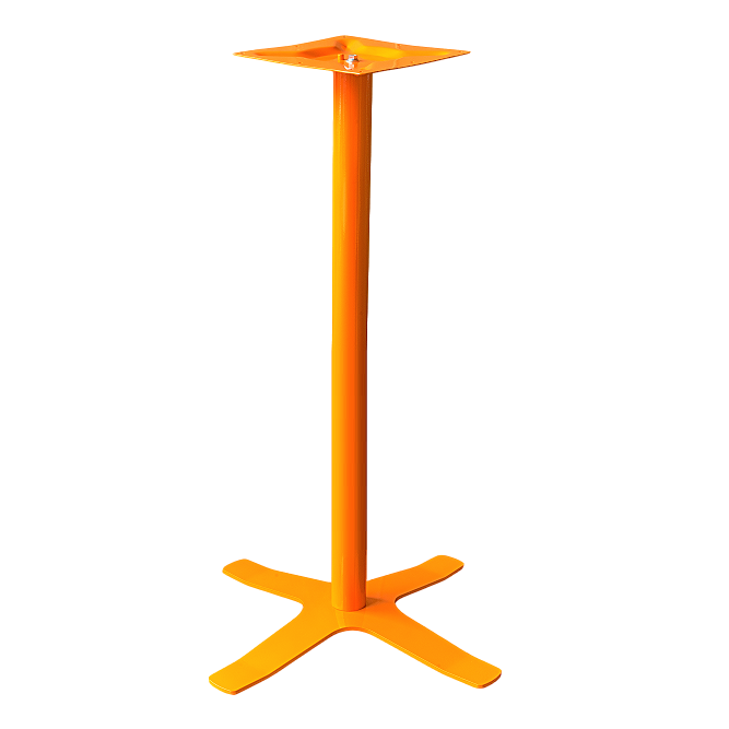Coral Star BAR Table Base - Orange
