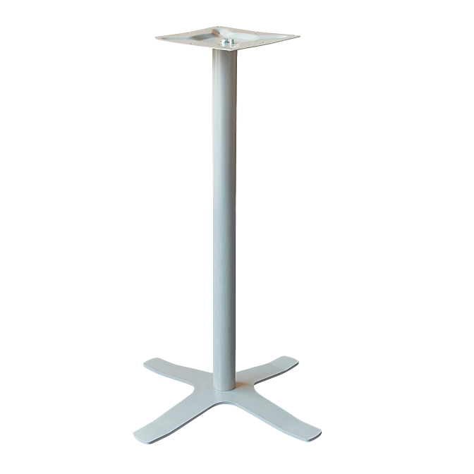 Coral Star BAR Table Base - Silver