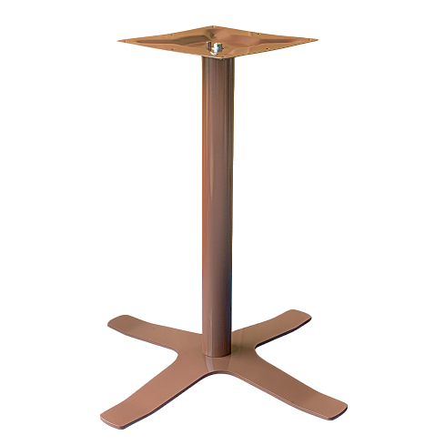 Coral Star Table Base - Chocolate
