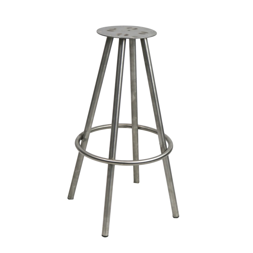 Cruza Stool (Frame Only) - Stainless Steel