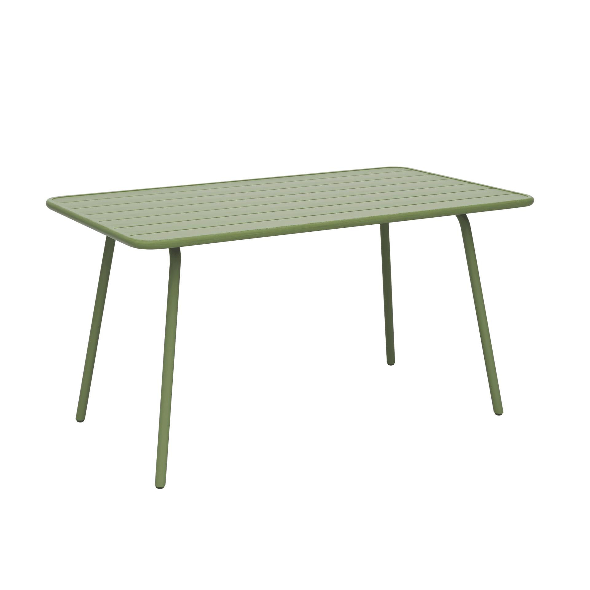 Lisbon 140x80 Table - Olive Green