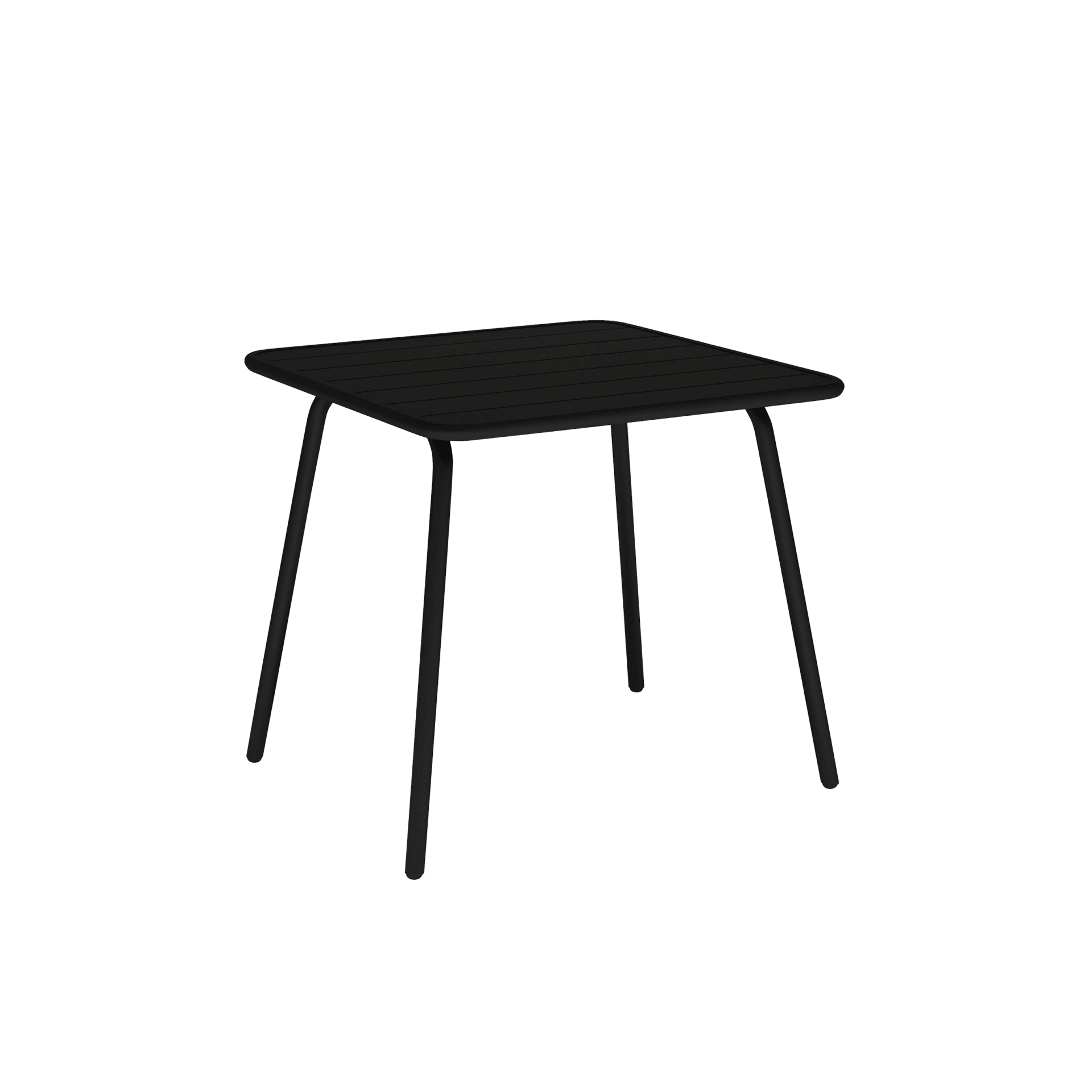 Lisbon 80x80 Table - Black