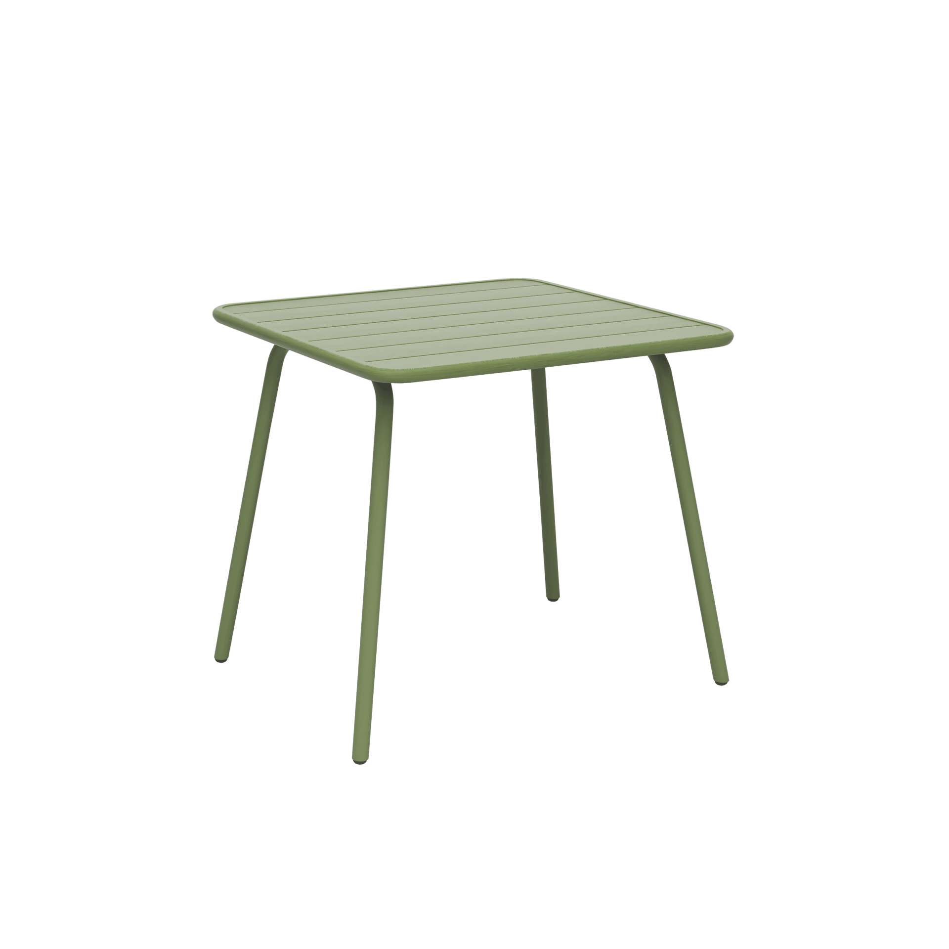 Lisbon 80x80 Table - Olive Green