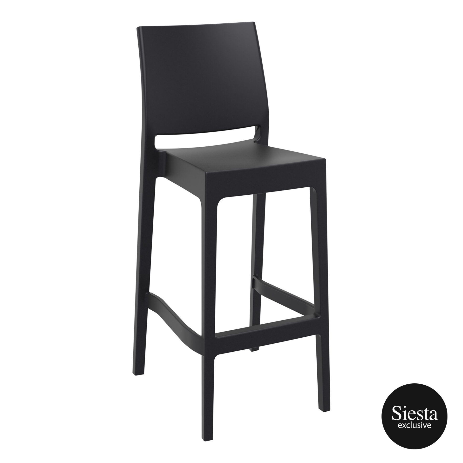 Maya Barstool 75 - Black