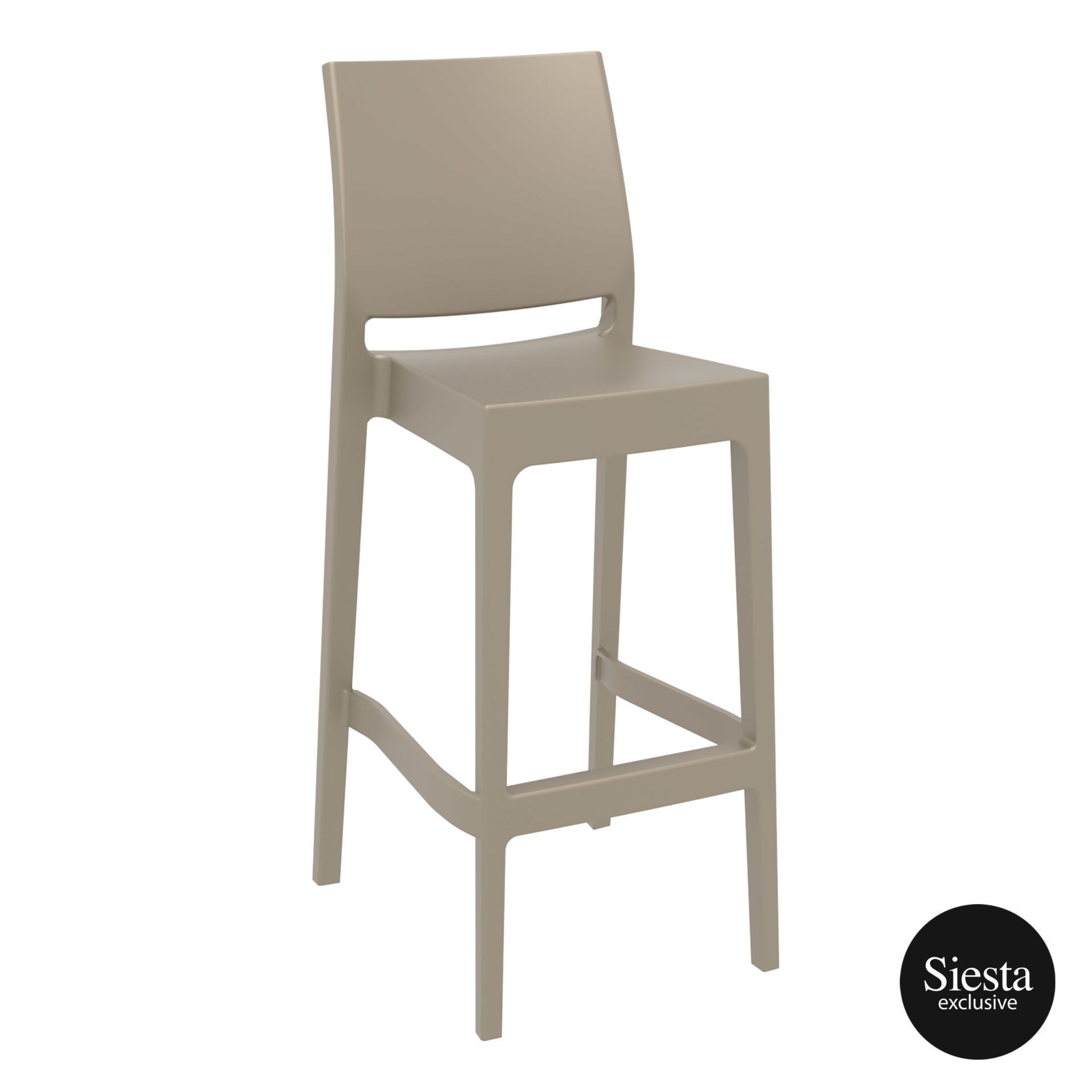 Maya Barstool 75 - Taupe