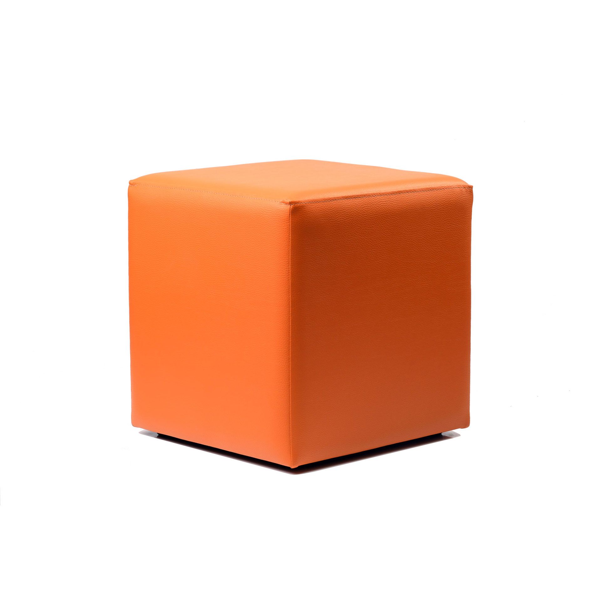 Ottoman Cube - Orange