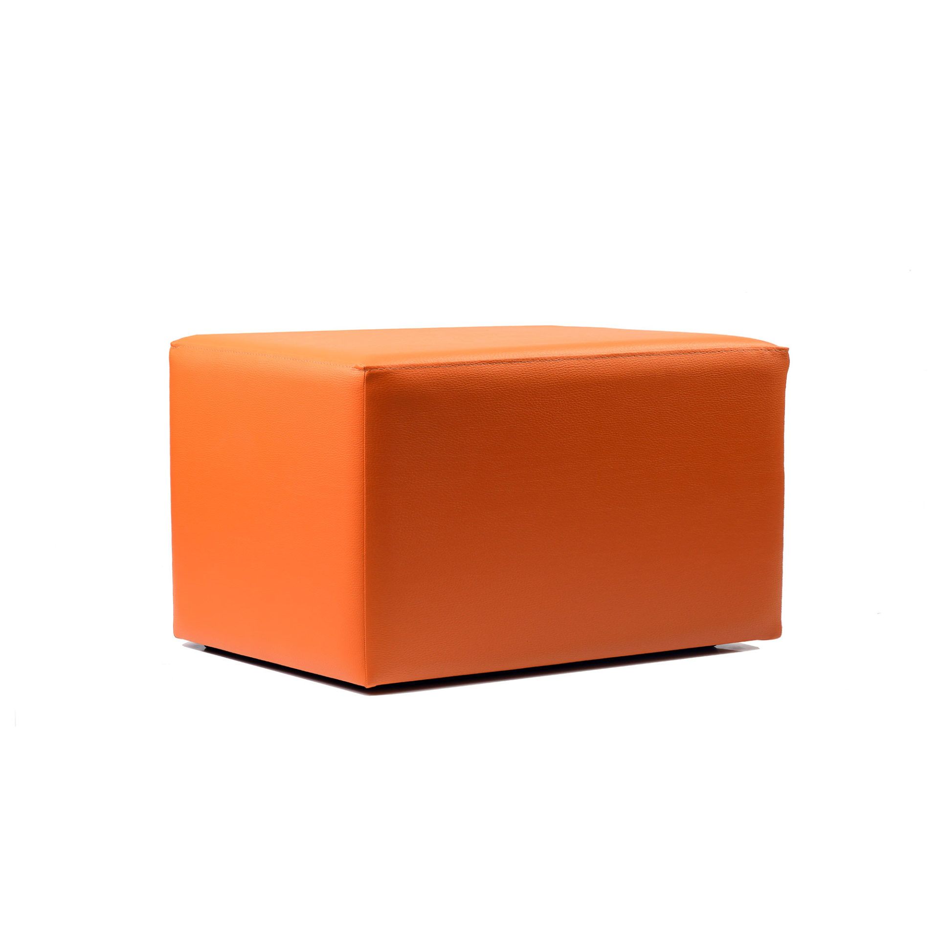 Ottoman Rectangle - Orange