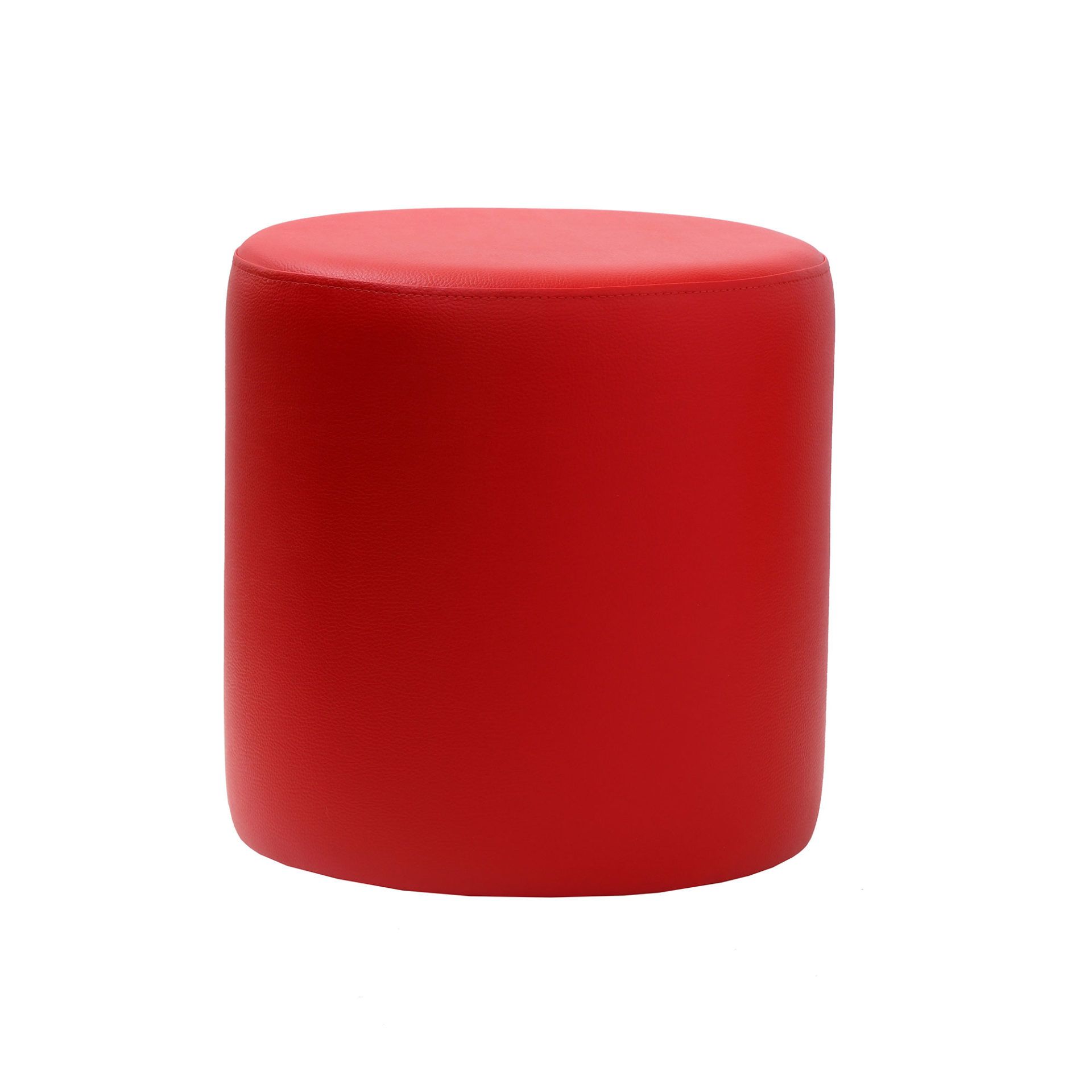 Ottoman Round - Red