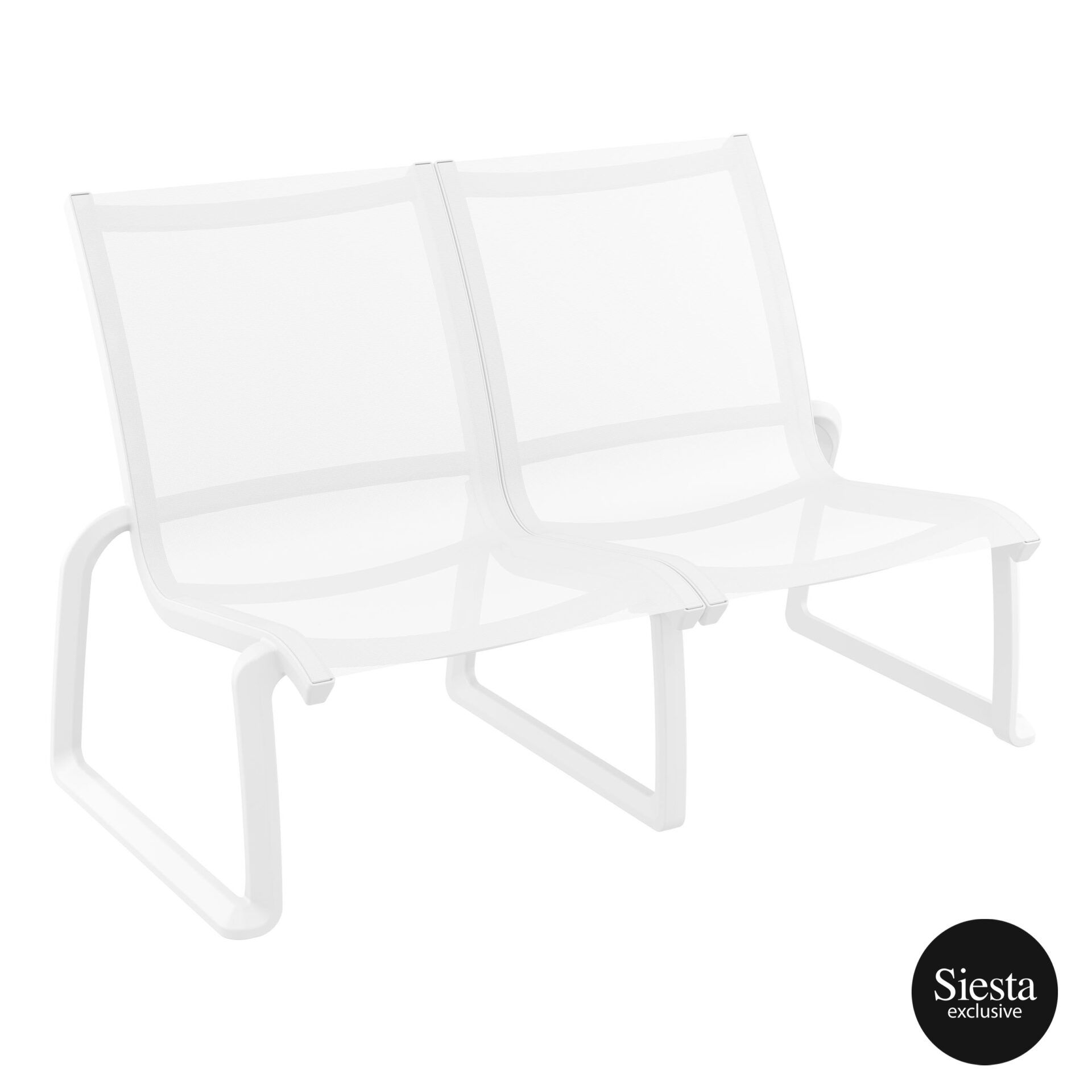 Pacific Lounge Sofa Chair - White
