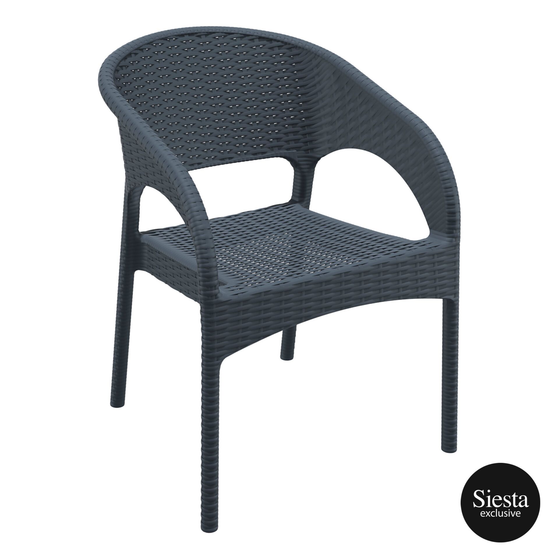 Panama Arm Chair - Anthracite