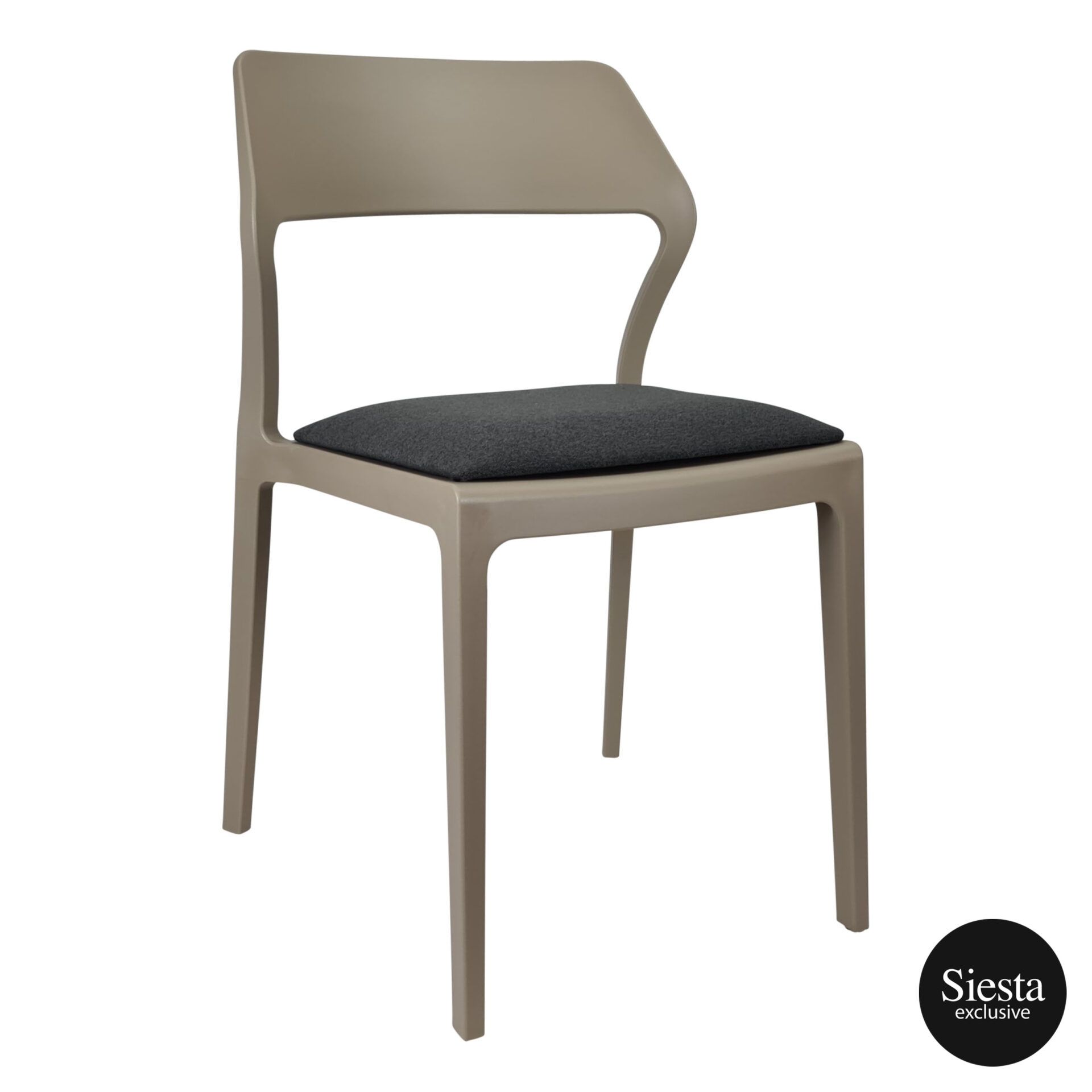 Seat Cushion - Anthracite Fabric (Snow/Plus Chair)