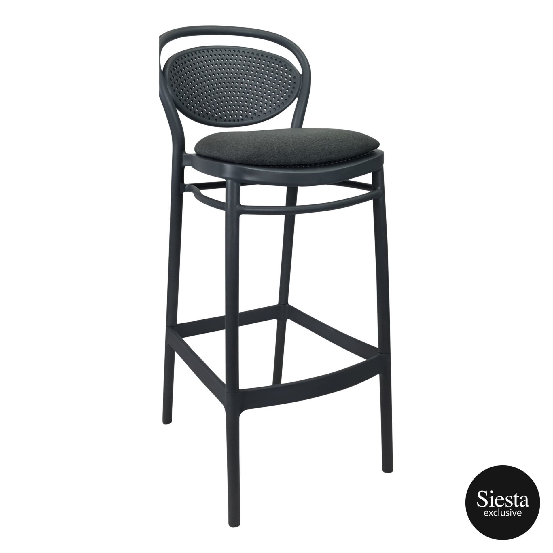 Seat Cushion - Anthracite Fabric (Victor/Marcel/Cross) Barstool