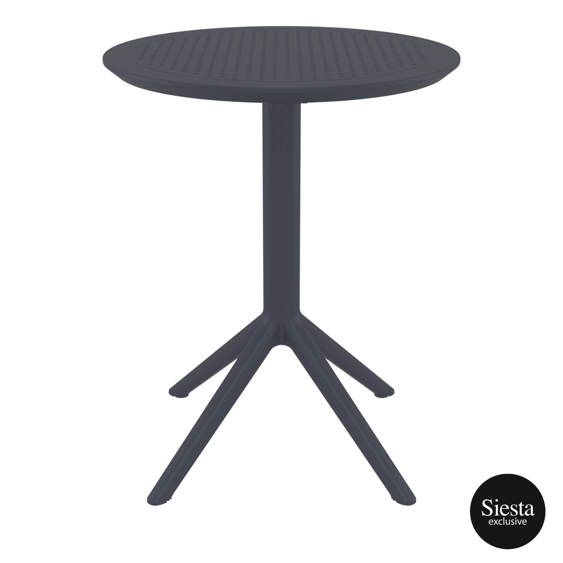 Sky Folding Table 60 Round - Anthracite