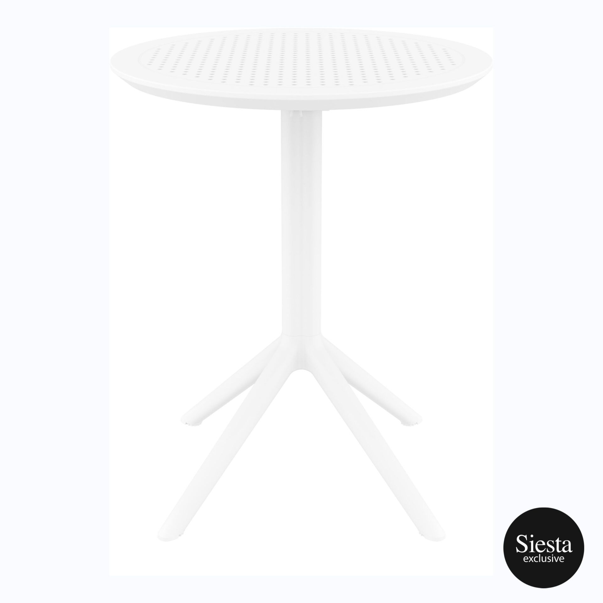 Sky Folding Table 60 Round - White