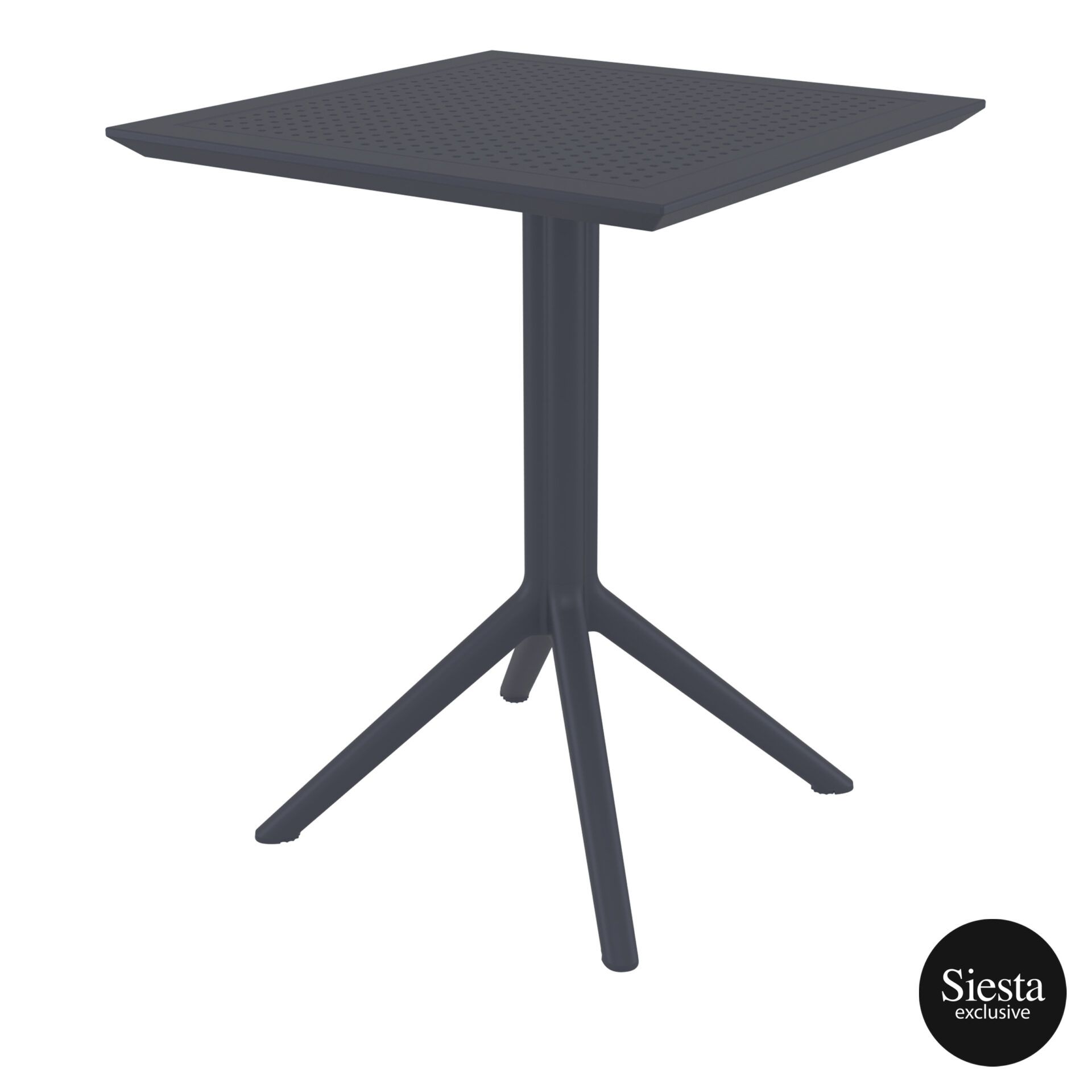 Sky Folding Table 60 Square - Anthracite