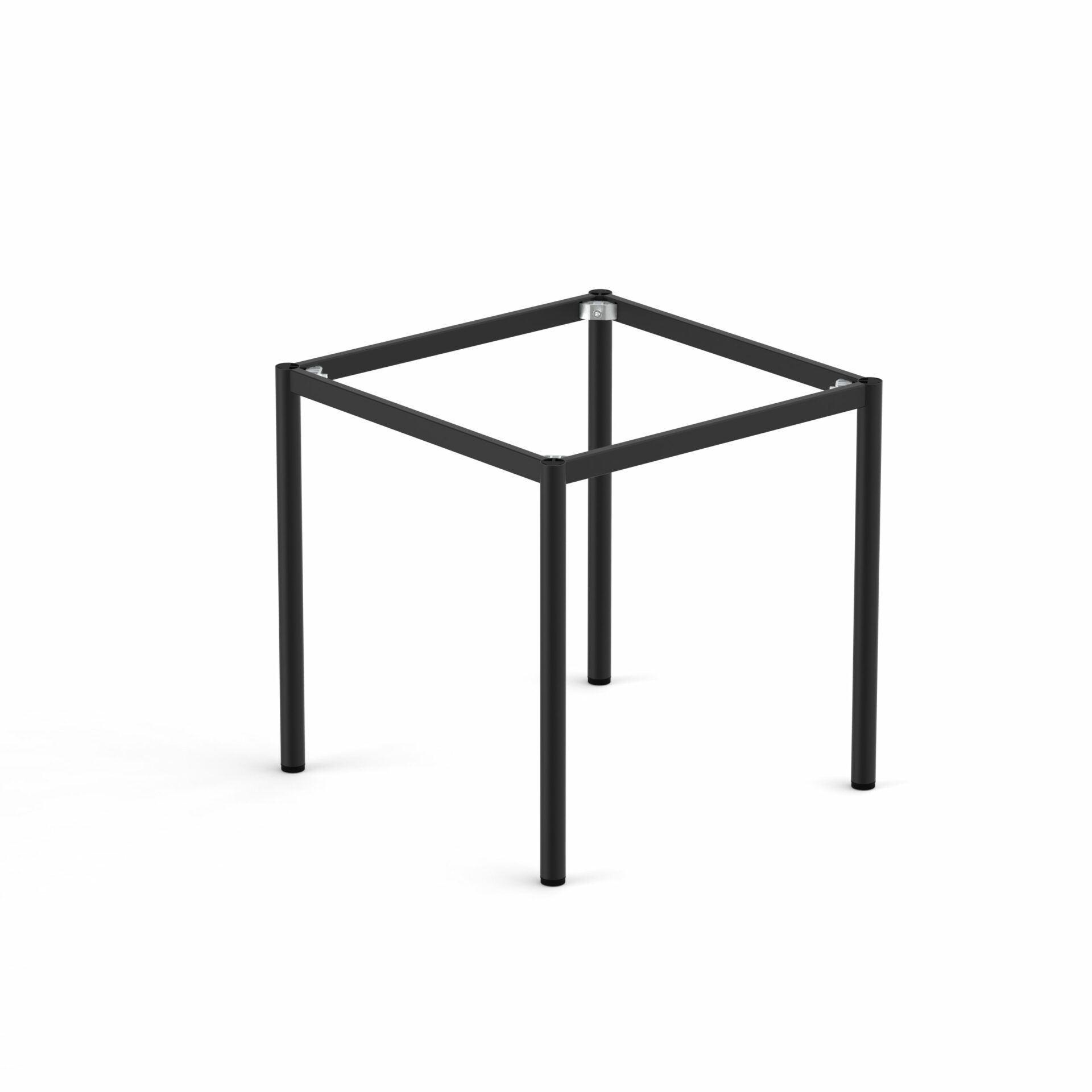 Spire Round leg Table Height Frame 690 x 690 x 720H