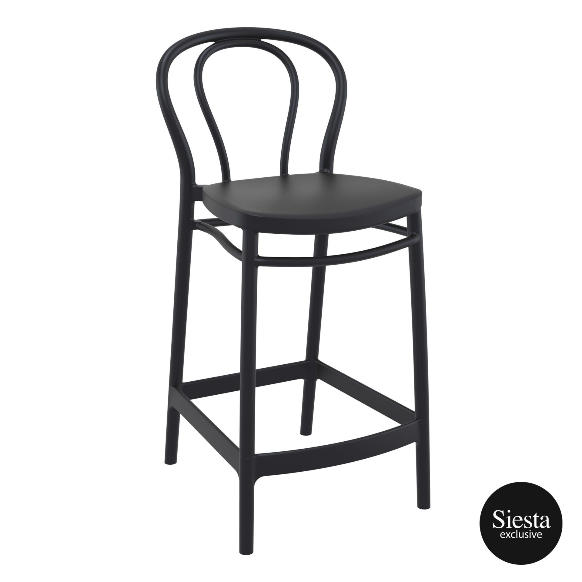 Victor Barstool 65 - Black