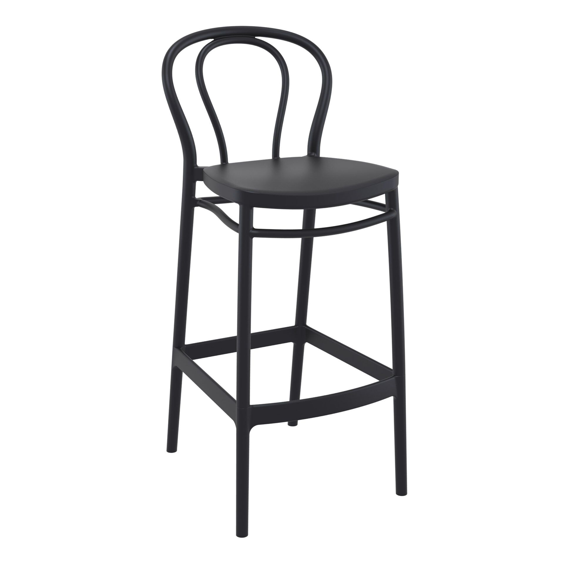 Victor Barstool 75 - Black