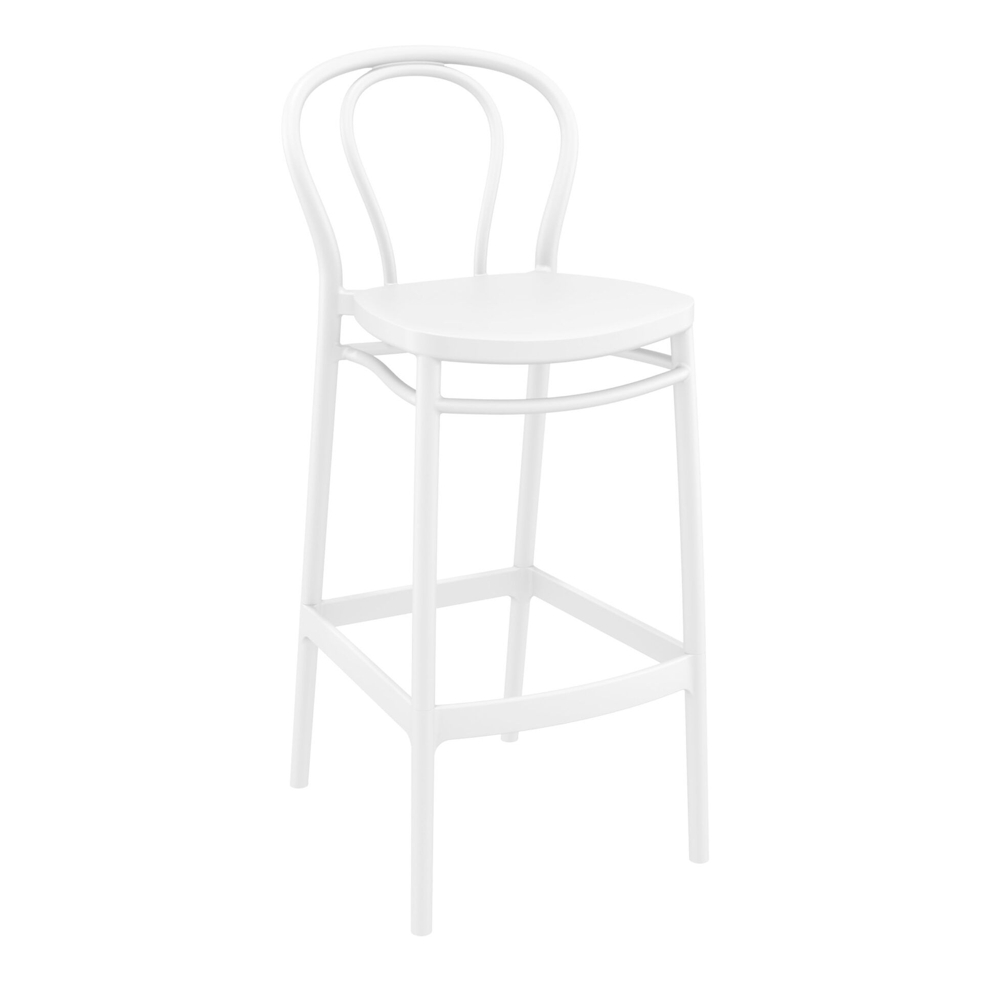 Victor Barstool 75 - White