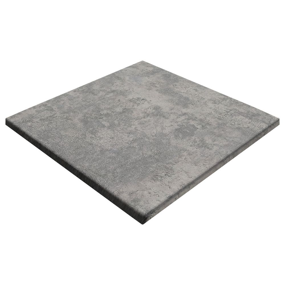 Werzalit Concrete 600mm Square Duratop by SM France