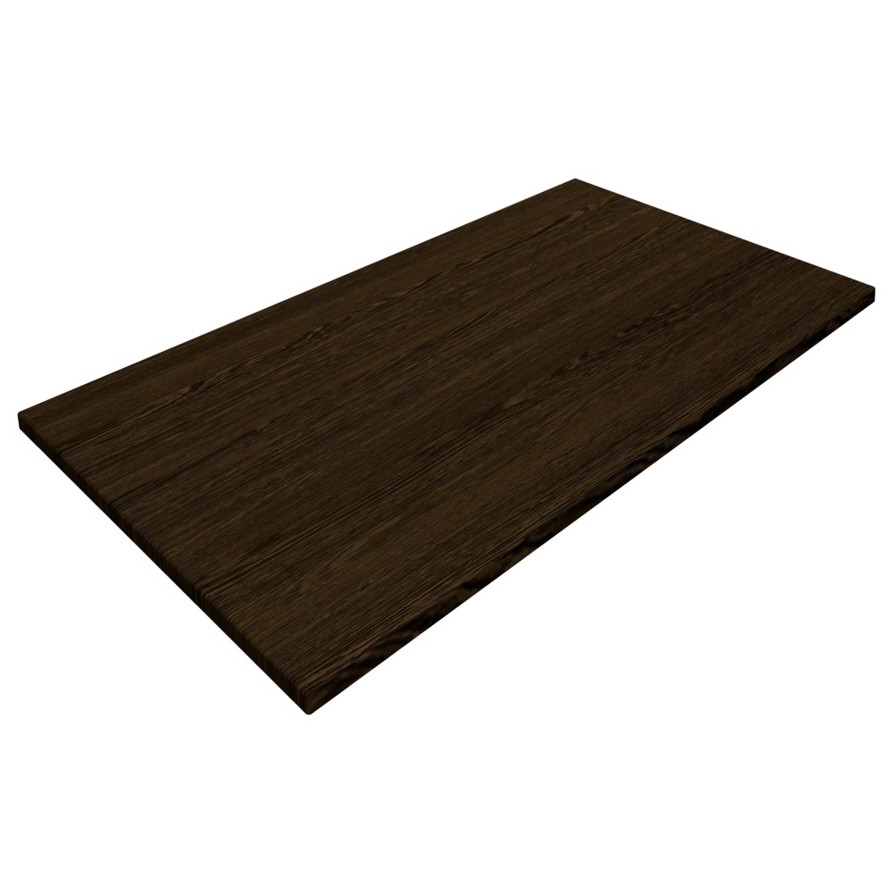 Werzalit Wenge 1200x800mm Rectangle Duratop by SM France