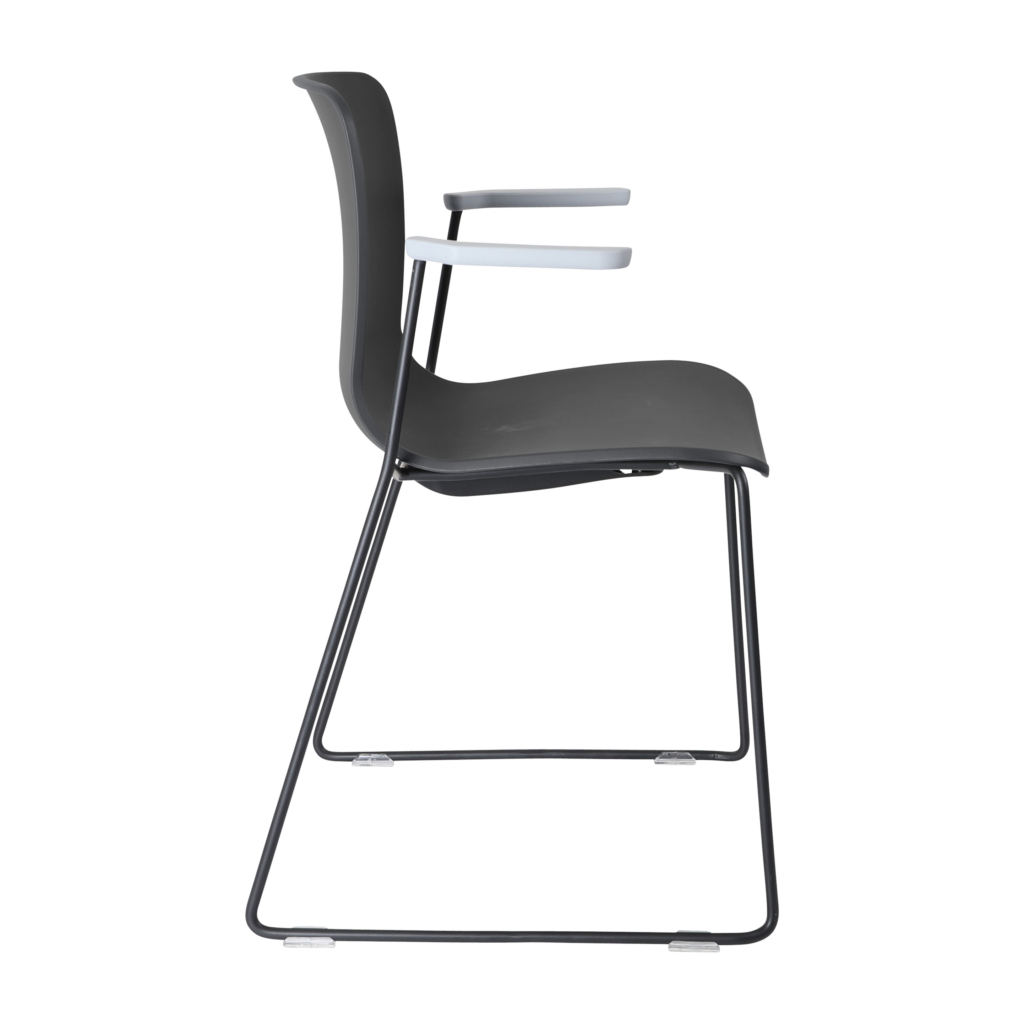 Acti Armchair (Black / Sled Base Arms) image