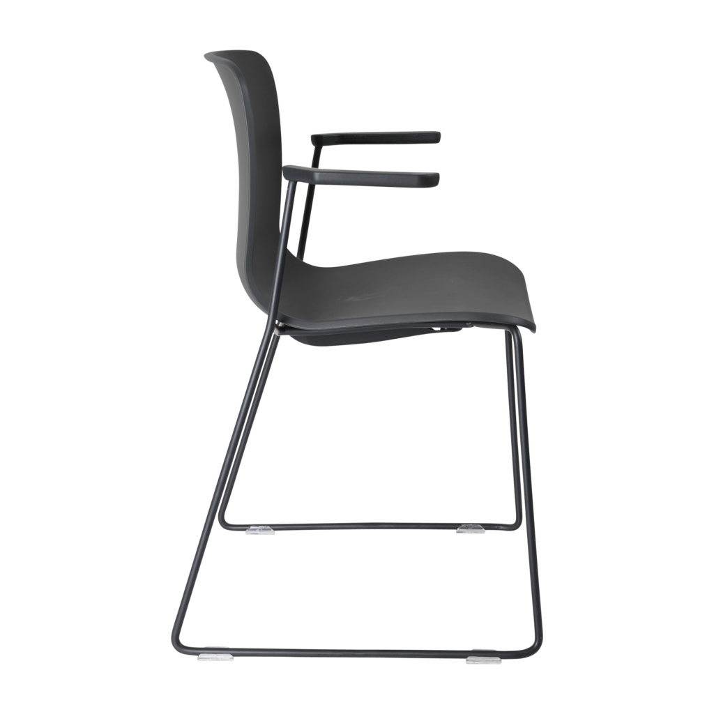 Acti Armchair (Black / Sled Base Arms) image