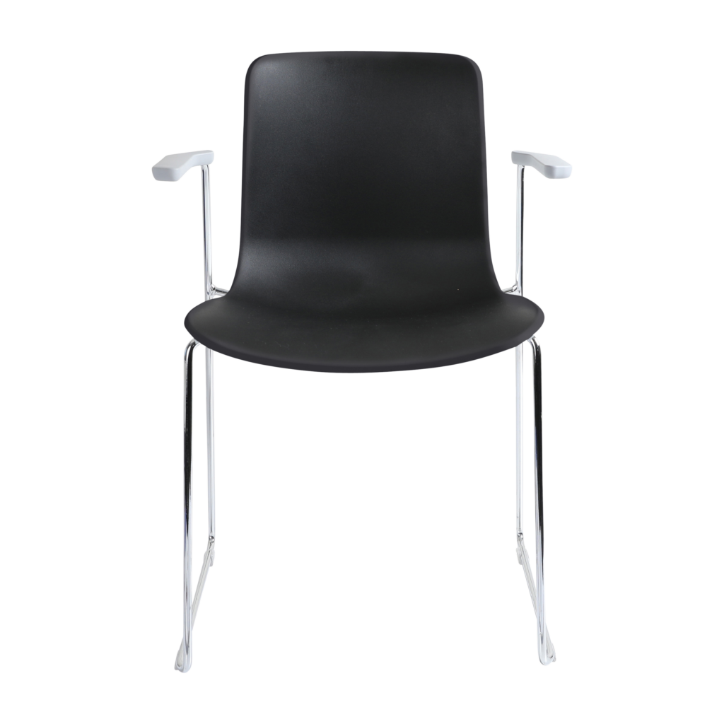 Acti Armchair (Black / Sled Base Arms) image