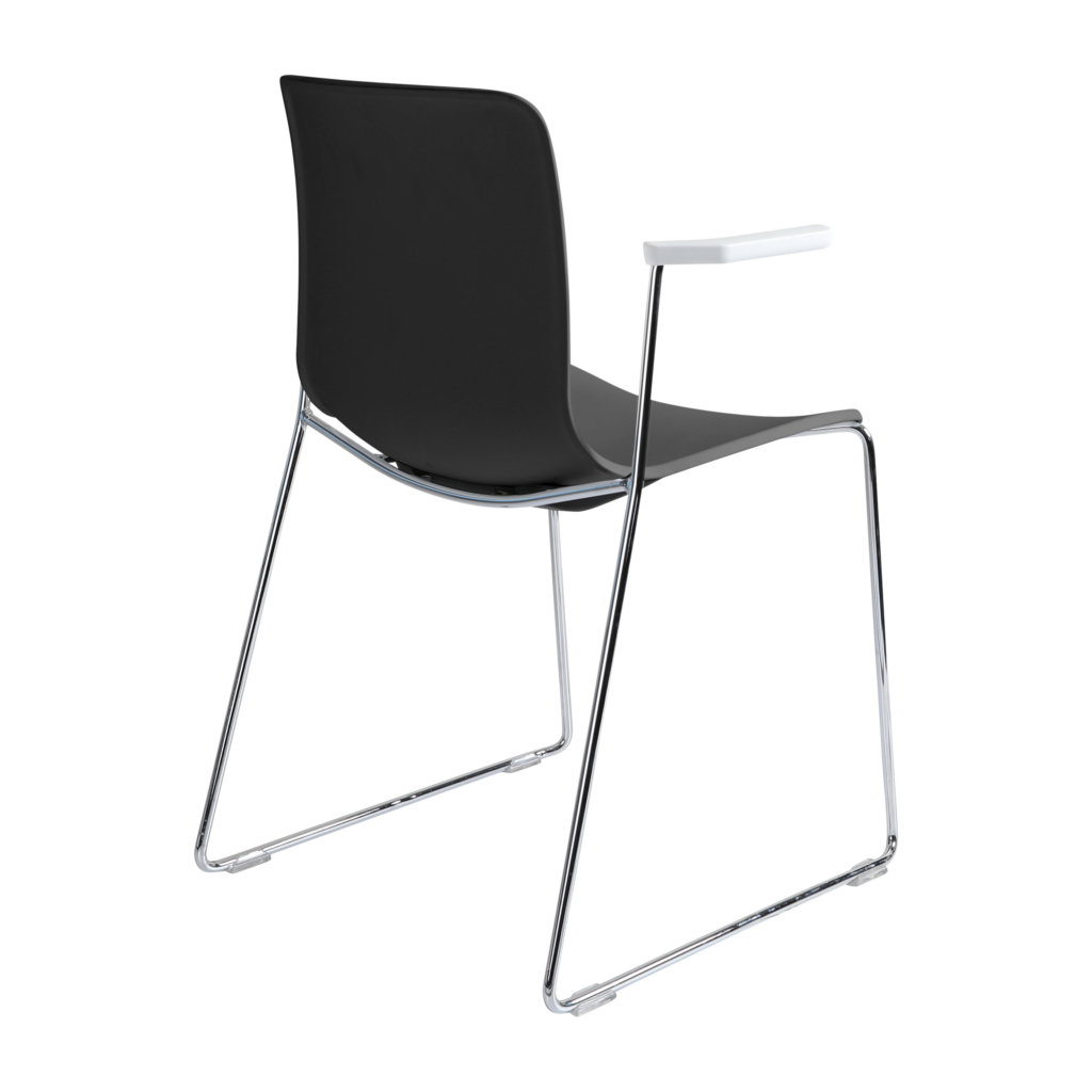Acti Armchair (Black / Sled Base Arms) image