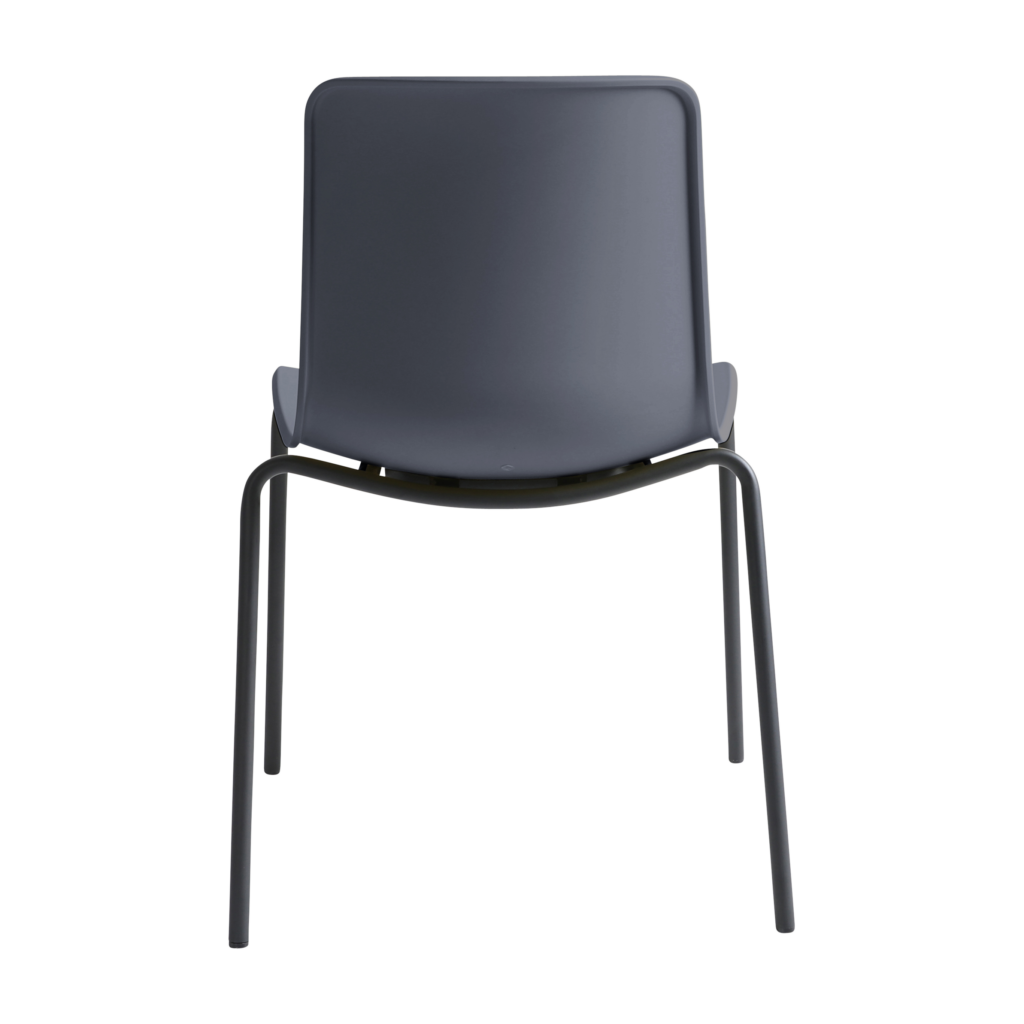 Acti Chair (Charcoal / 4-leg Black Powdercoat) image