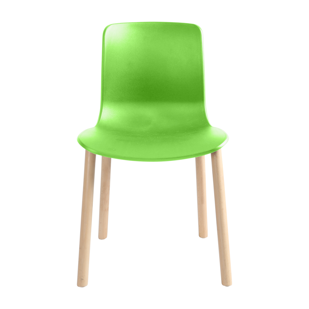 Acti Chair (Green / 4-leg Timber Frame) image