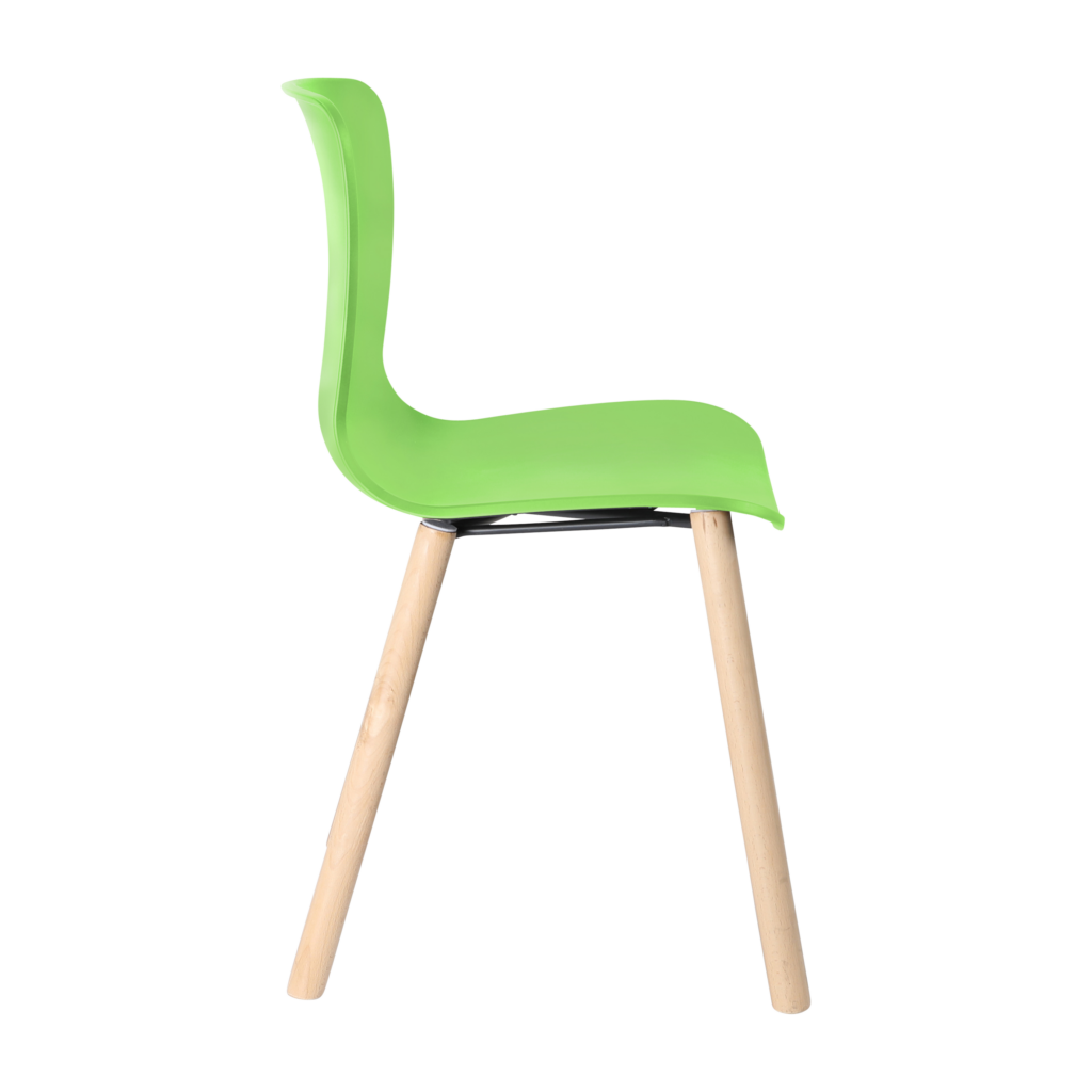 Acti Chair (Green / 4-leg Timber Frame) image