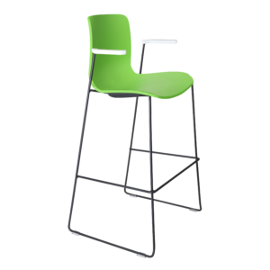 Acti Stool (Green / Stool Sled Base)