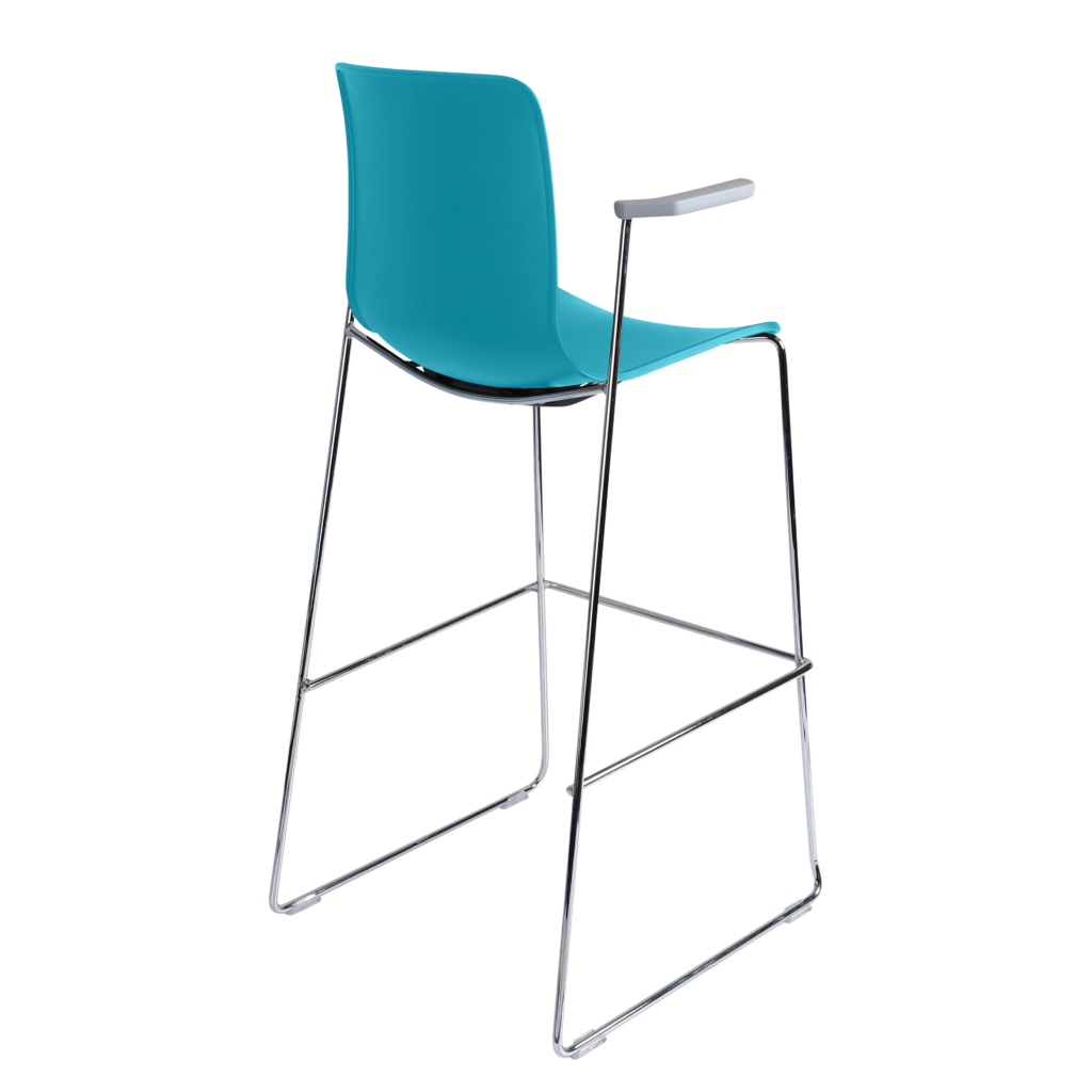 Acti Stool (Teal / Stool Sled Base) image