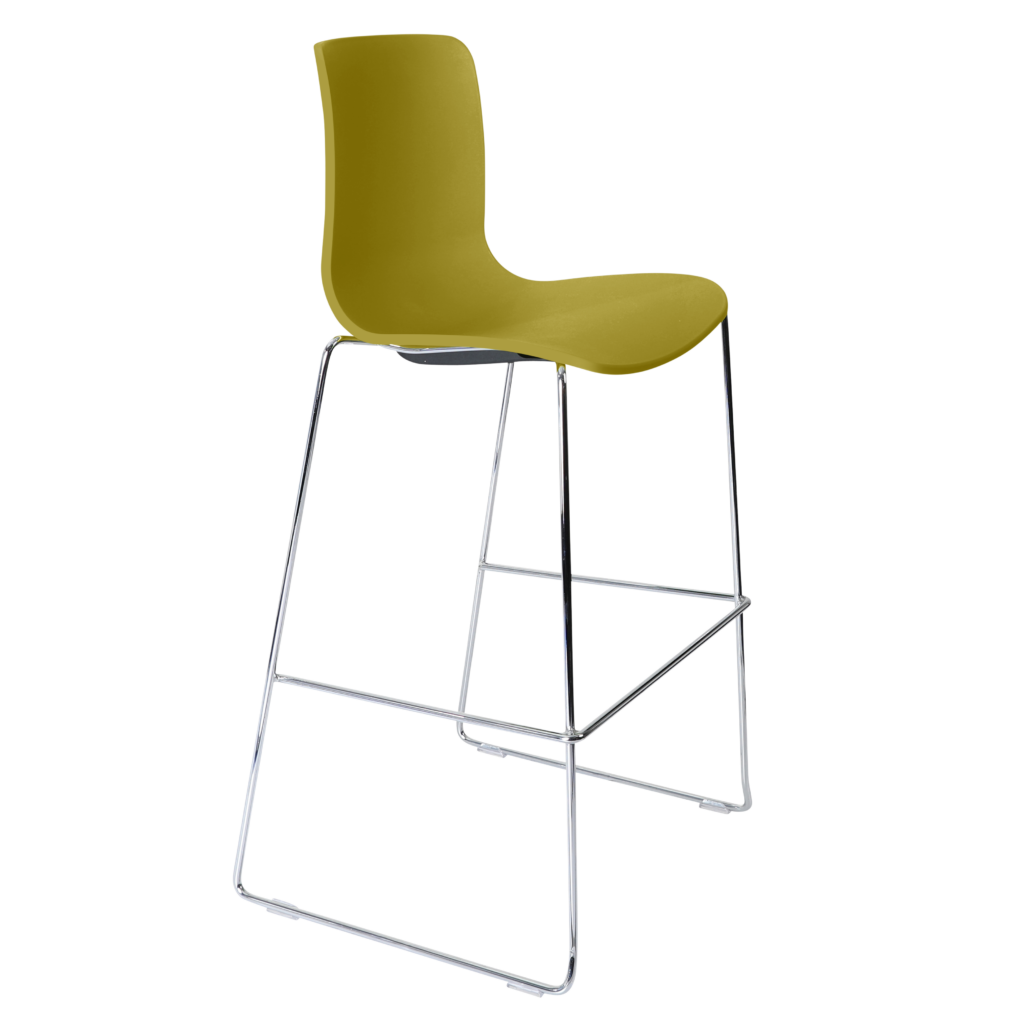 Acti Stool (Mustard / Stool Sled Base) image