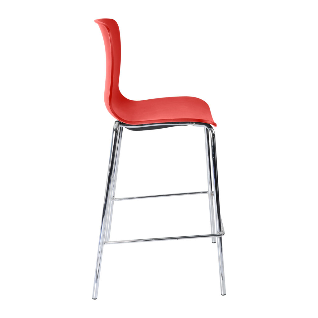 Acti Stool (Red / 4-leg Low Barstool) image