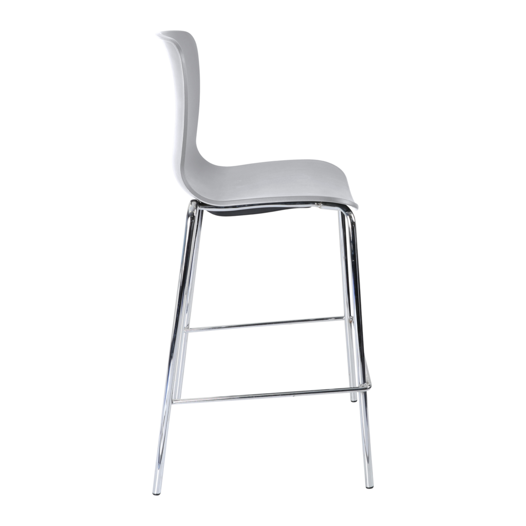 Acti Stool (Light Grey / 4-leg Low Barstool) image